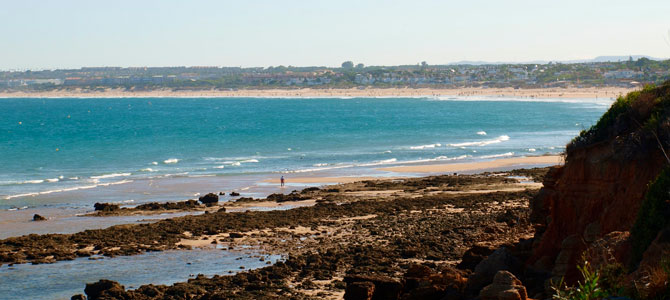 La Barrosa beach