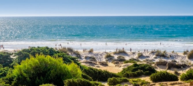 Der Strand von La Barrosa