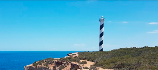 Leuchtturm von Moscarter (Ibiza)