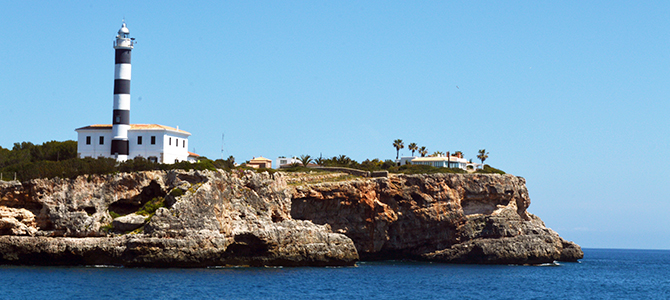 Leuchtturm von Portocolom (Mallorca)