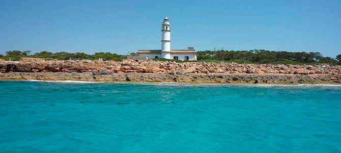 Leuchtturm von Cap de Ses Salines (Mallorca)