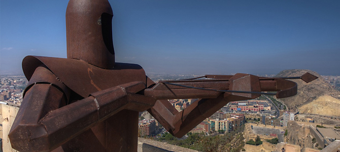 Santa Barbara Castle Sculpture 