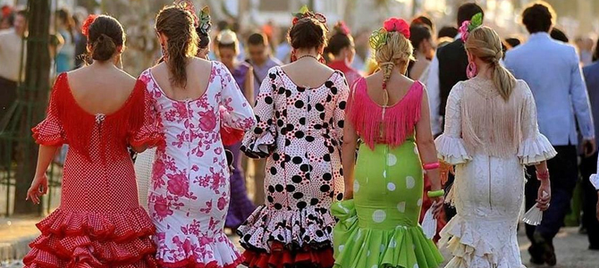 Trajes de flamenca