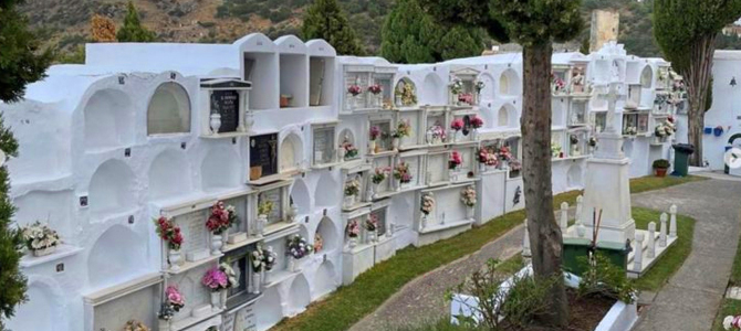 Casares Cemetery in Malaga