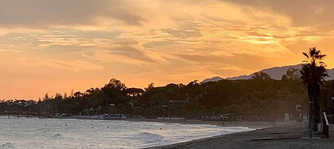 Playa de Nagüeles en Marbella