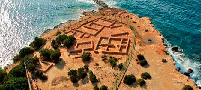 Yacimiento fenicio de Sa Caleta en Sant Josep de sa Talaia, Ibiza